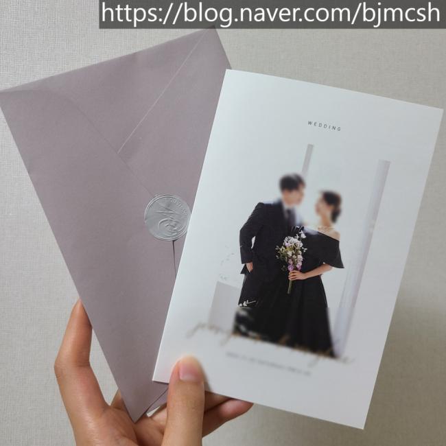 JEINA606/포토청첩장 후기